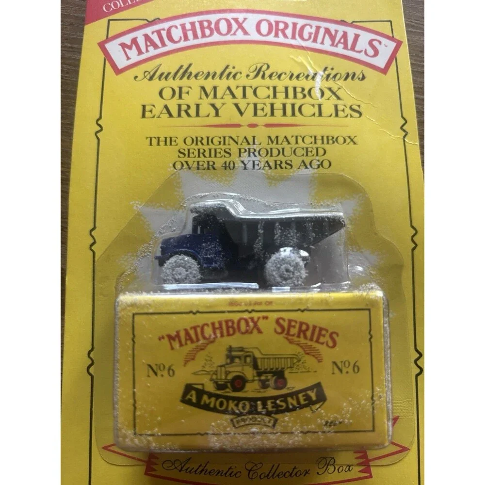 Matchbox Originals No. 6 Euclid Dump Truck Collector Series II MOC Lesney